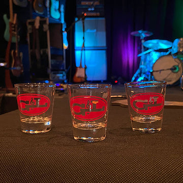 G&L Red Logo Shot Glass