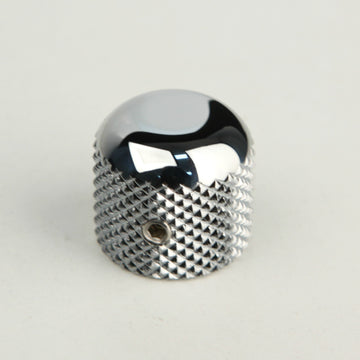 Knob - Knurled - Solid Shaft - Dome Top