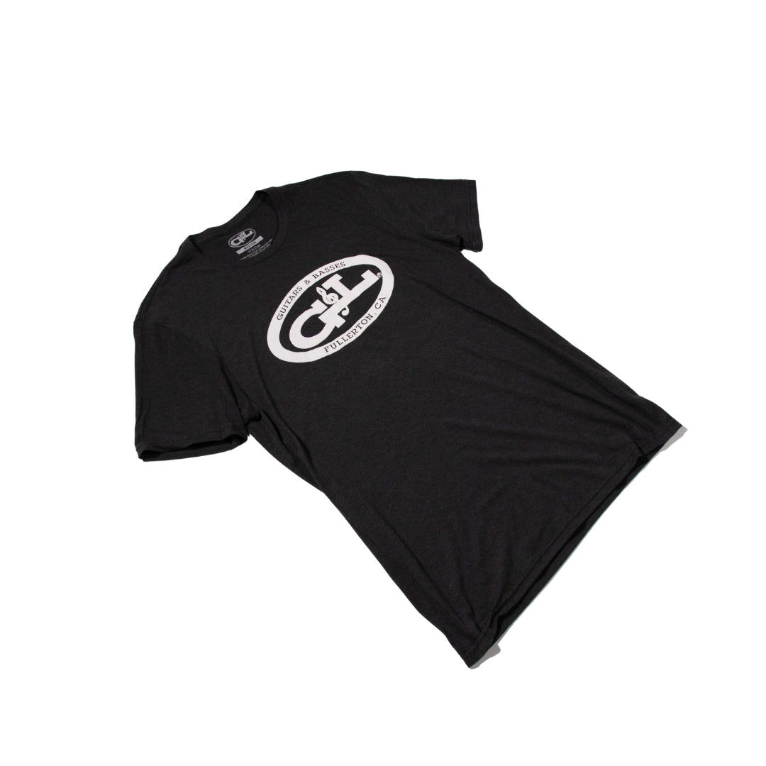 Apparel - G&L Oval Logo T-Shirt Black