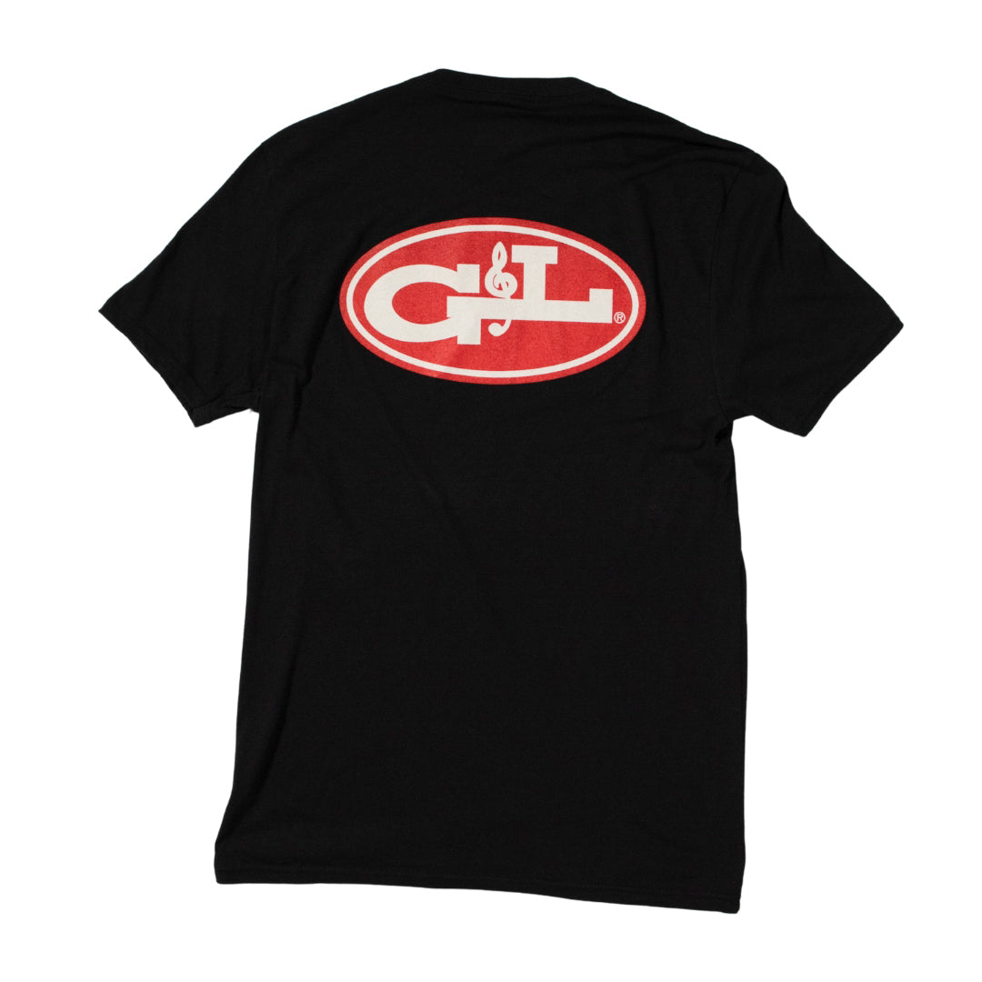 Apparel - G&L Black Short-Sleeve T-Shirt