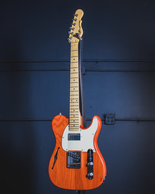 B-Stock Instruments - Tribute ASAT Classic Bluesboy Semi-Hollow - Clear Orange - MP