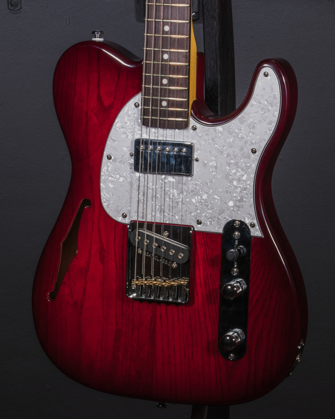 B-Stock Instruments - Tribute ASAT Classic Bluesboy Semi-Hollow - Red Burst - RW