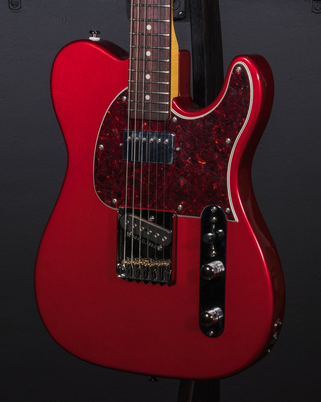 B-Stock Instruments - Tribute ASAT Classic Bluesboy - Candy Apple Red - RW