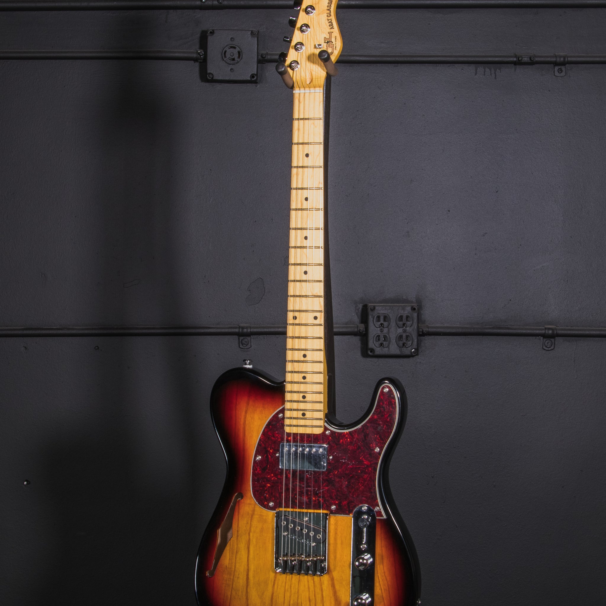 B-Stock Instruments - Tribute ASAT Classic Bluesboy Semi-Hollow - 3-Tone Sunburst - MP