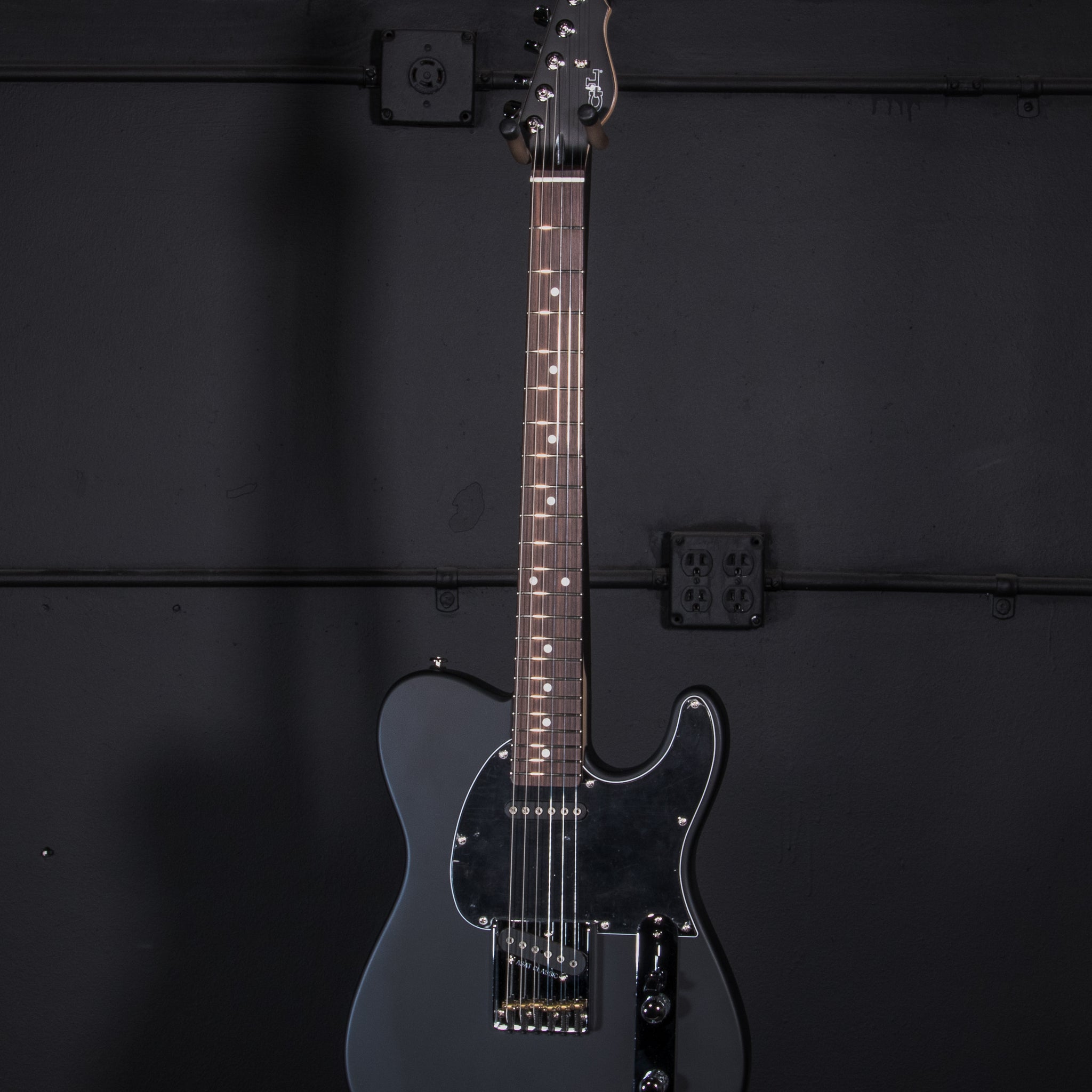 BTO ASAT Classic - Jet Black Satin "Frost" Top Coat - RW