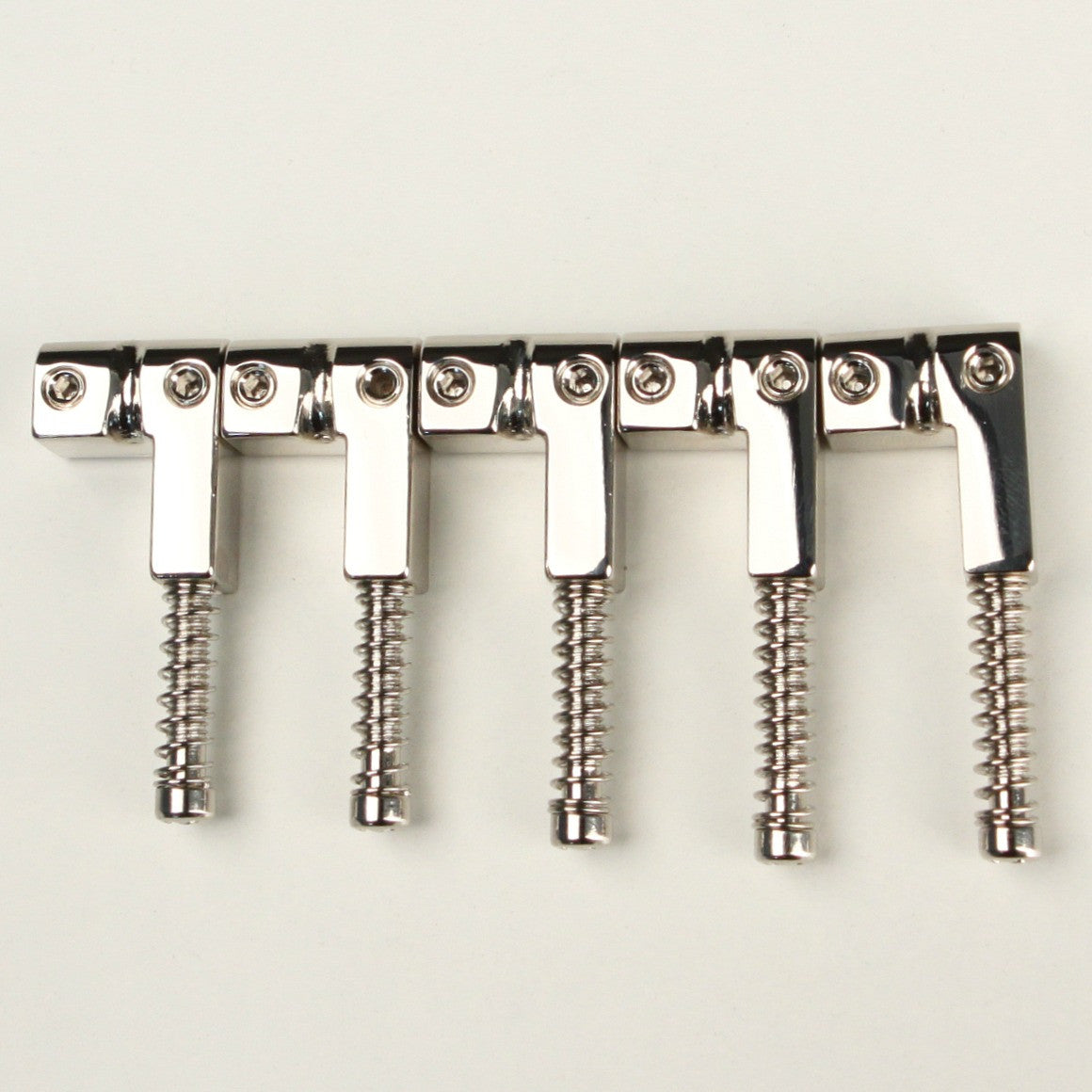 Bridge Saddle Set - G&L Saddle Lock 5-String