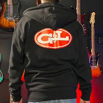 Apparel - G&L Black Zip Hoodie